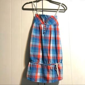 Adidas Originals Plaid Sleeveless Top